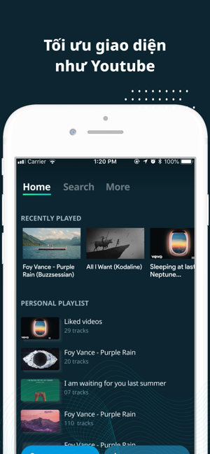 Screenshots YouListen: Ứng dụng xem video YouTube tắt màn hình, chặn quảng cáo