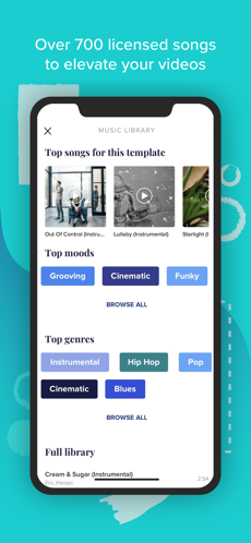 Screenshots Animoto: Social Video Editor - Biên tập chỉnh sửa video