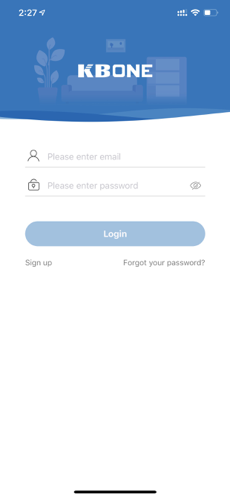 Screenshots KBONE: Ứng dụng giám sát camera trên điện thoại