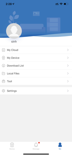 Screenshots KBONE: Ứng dụng giám sát camera trên điện thoại