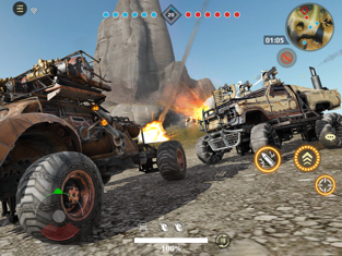 Screenshots Crossout Mobile - Game Mad Max trong thế giới tận thế