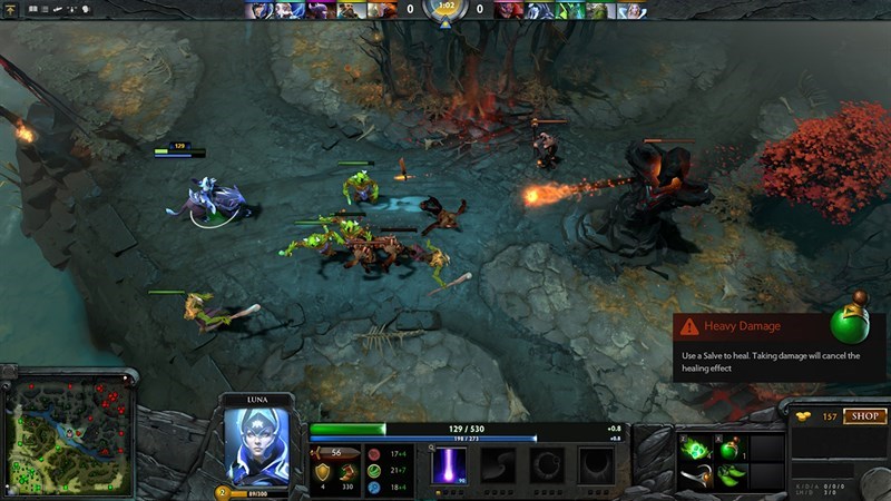 Screenshots Dota 2 - Sử thi MOBA