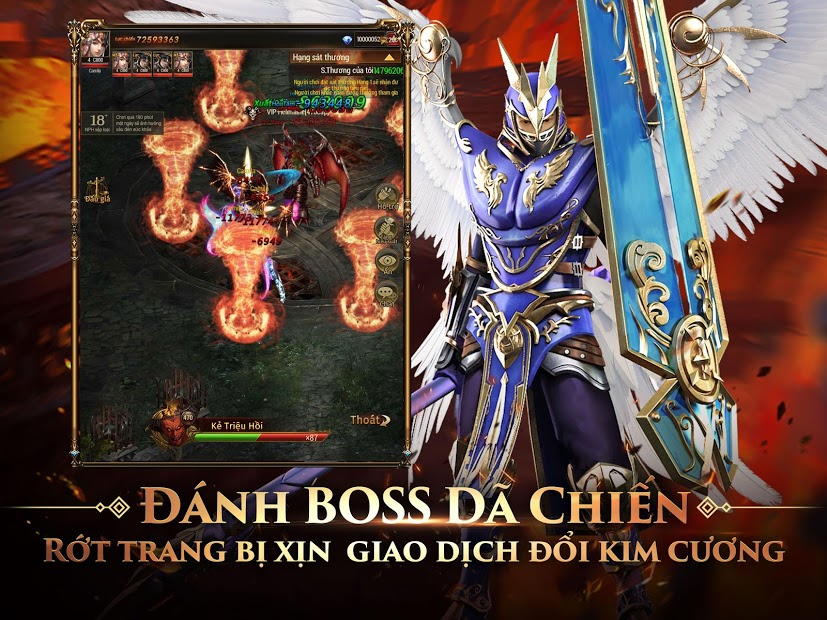 Screenshots MU Đại Thiên Sứ H5 - Huyền thoại dòng game nhập vai