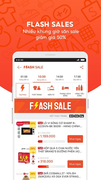 Screenshots Shopee: Ứng dụng Mua Bán Online Giá Rẻ