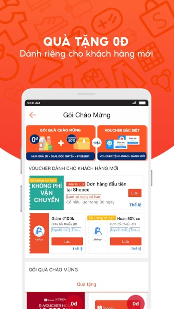 Screenshots Shopee: Ứng dụng Mua Bán Online Giá Rẻ