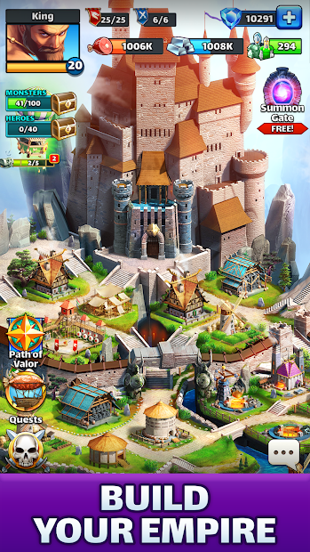 Screenshots Empires & Puzzles Epic Match 3: Trò chơi kim cương kiểu mới