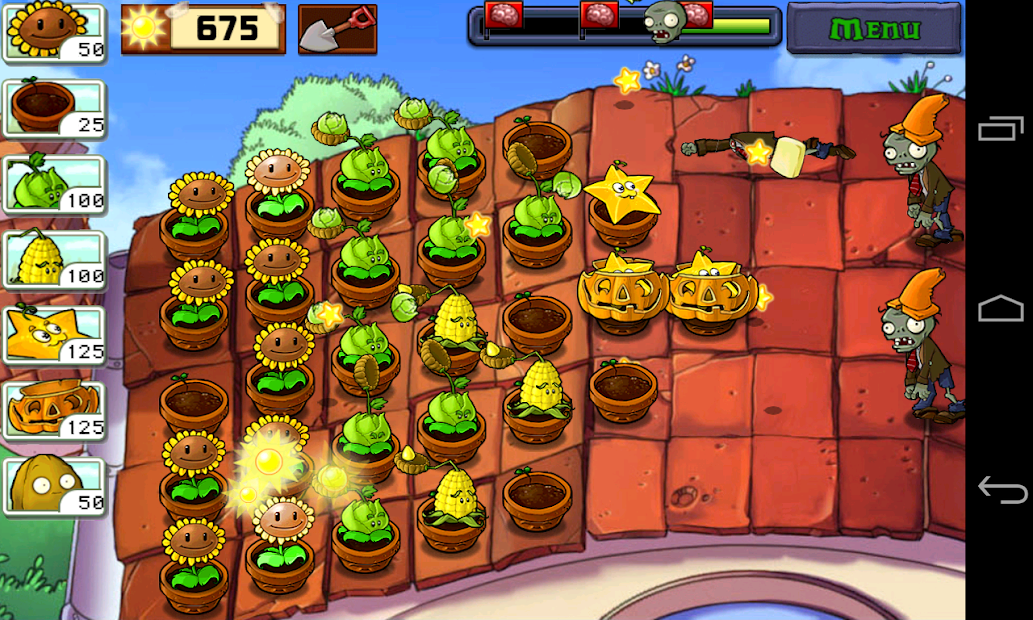 Screenshots Plants vs. Zombies - Trái cây đại chiến Zombies
