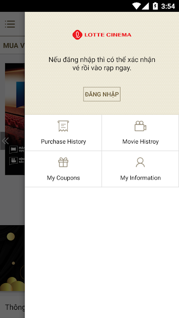 Screenshots LOTTECINEMA VN - Ứng dụng đặt vé xem phim