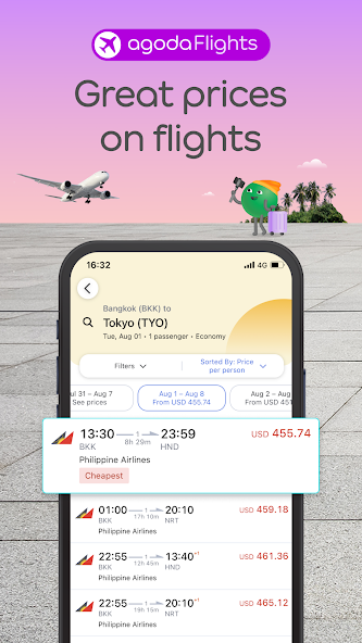 Screenshots Agoda - Ứng dụng hỗ trợ du lịch giá rẻ