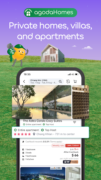 Screenshots Agoda - Ứng dụng hỗ trợ du lịch giá rẻ