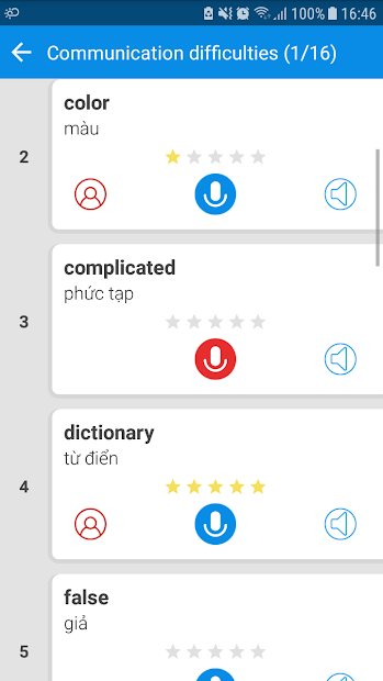 Screenshots Học Tiếng Anh Giao Tiếp TFlat: Ứng dụng học tiếng Anh giao tiếp miễn phí