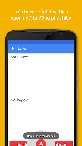 Screenshots Google Dịch - Công cụ dịch ngôn ngữ thông minh