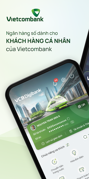 Screenshots VCB Digibank - Ứng dụng ngân hàng Vietcombank