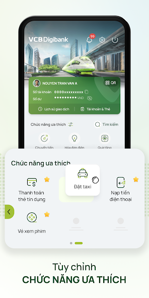 Screenshots VCB Digibank - Ứng dụng ngân hàng Vietcombank