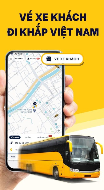 Screenshots be - Nền tảng đa dịch vụ: Gọi xe, giao đồ ăn, hàng