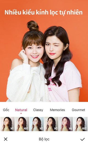 Screenshots Meitu - Selfie, chỉnh sửa ảnh