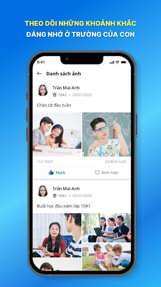 Screenshots Ứng dụng vnEdu Connect: Tra cứu điểm, kết quả học tập, sổ liên lạc