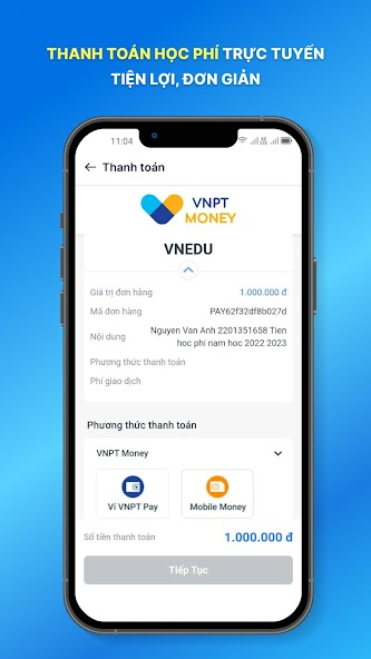 Screenshots Ứng dụng vnEdu Connect: Tra cứu điểm, kết quả học tập, sổ liên lạc