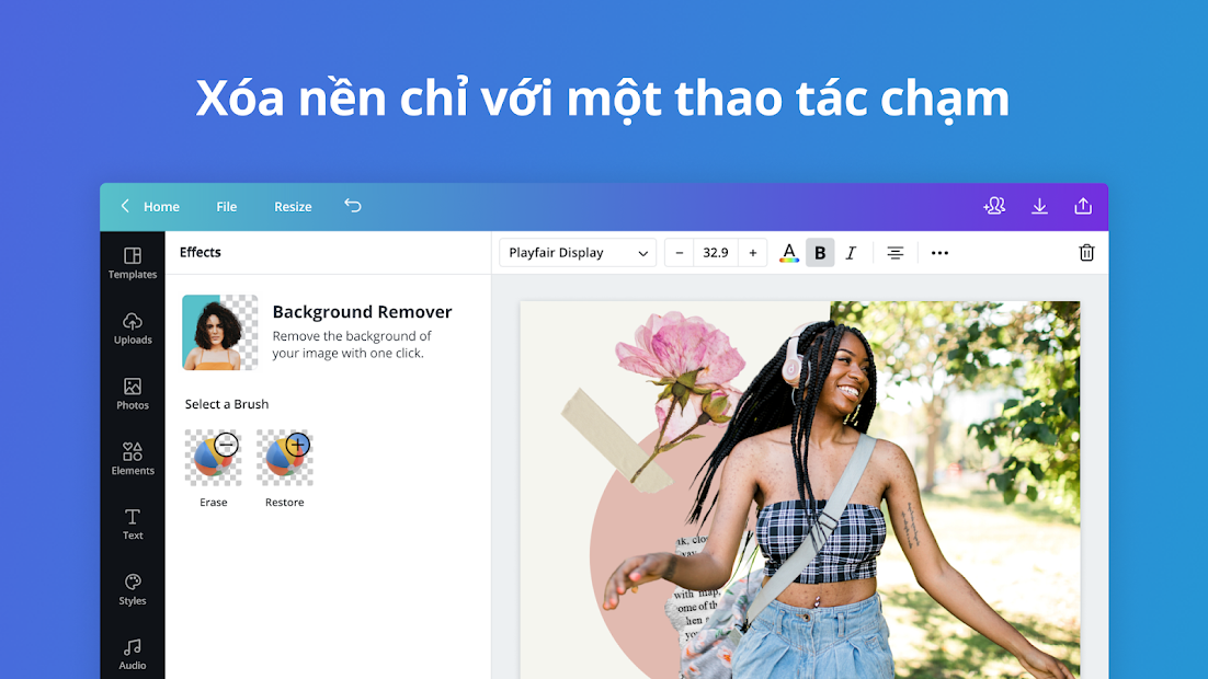 Screenshots Canva - Công cụ sửa ảnh & thiết kế đồ họa miễn phí Canva