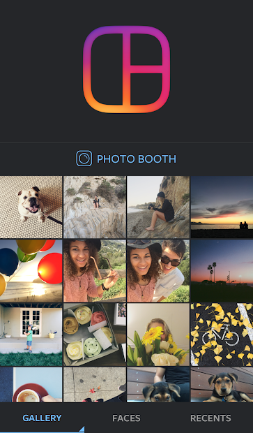 Screenshots Layout from Instagram - Ứng dụng tạo ảnh ghép