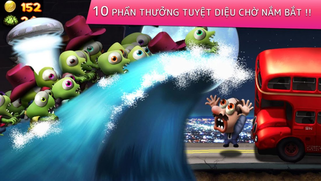 Screenshots Zombie Tsunami - game sóng thần zombie vui nhộn