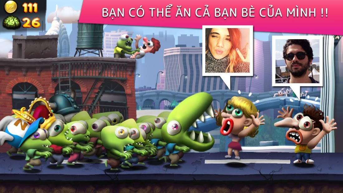 Screenshots Zombie Tsunami - game sóng thần zombie vui nhộn