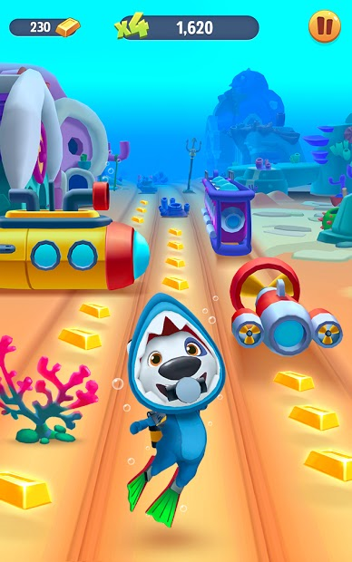 Screenshots Talking Tom Gold Run - Truy đuổi gấu mèo
