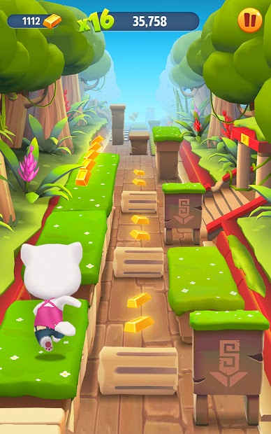 Screenshots Talking Tom Gold Run - Truy đuổi gấu mèo