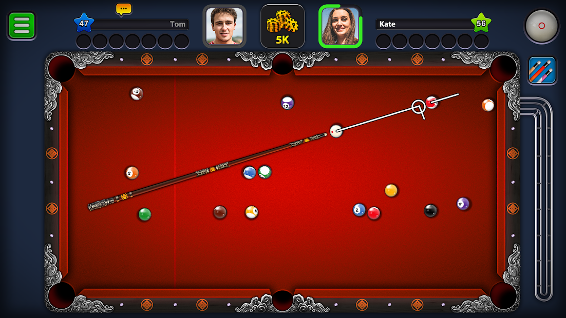 Screenshots 8 Ball Pool: Trò chơi Bida đỉnh cao - nơi thể hiện kỹ năng của bạn