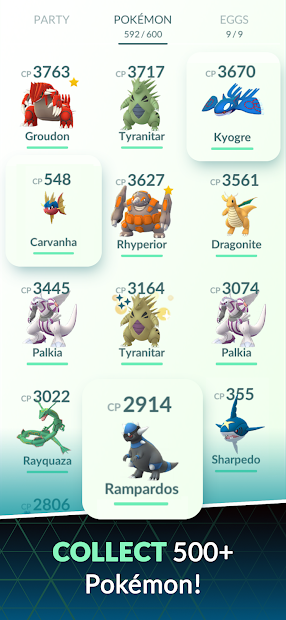 Screenshots Pokémon GO - Thu Phục Pokemon ngoài đời thực