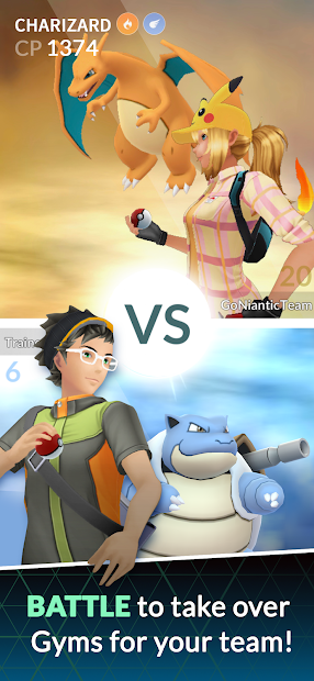 Screenshots Pokémon GO - Thu Phục Pokemon ngoài đời thực