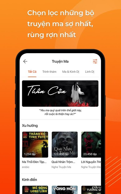 Screenshots TuneFM - Nghe Radio & Audio Truyện