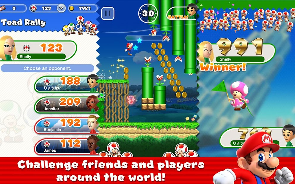 Screenshots Super Mario Run - Game Mario chính chủ