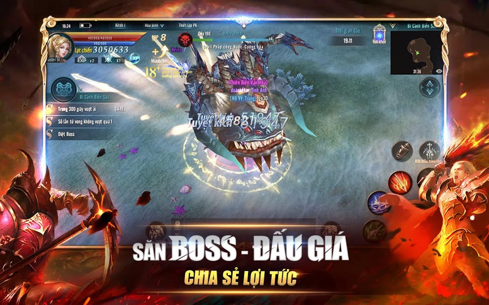 Screenshots MU Strongest | Tân Vương dòng MU Mobile