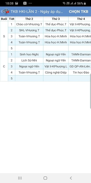 Screenshots Ứng dụng VietSchool: Tra cứu điểm, kết quả học tập, sổ liên lạc điện tử