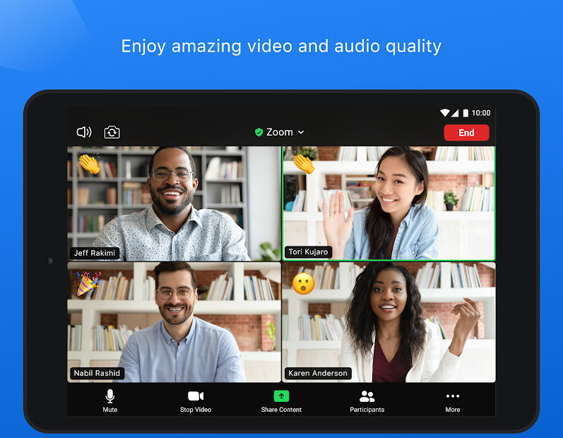 Screenshots ZOOM Cloud Meetings - Tạo cuộc họp, học online