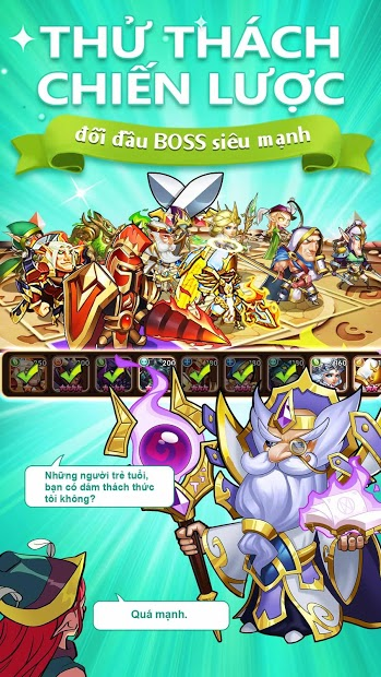 Screenshots Idle Heroes - Anh Hùng Ánh Sáng