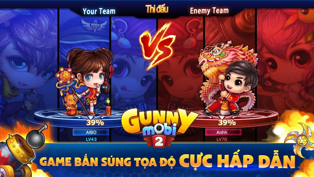 Screenshots Gunny Mobi - Game bắn Gà Teen & Chibi