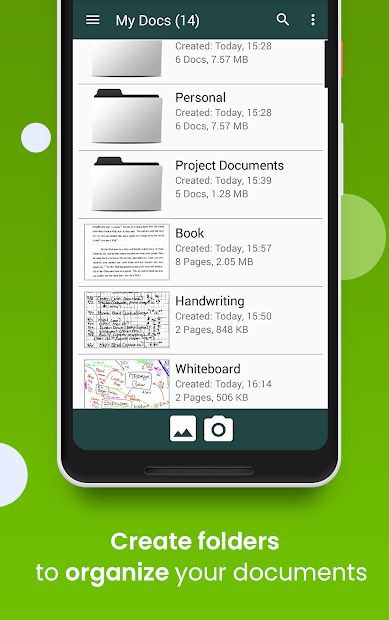 Screenshots Clear Scan: Máy quét tài liệu, file PDF