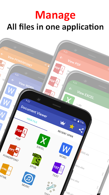 Screenshots Document Viewer: Trình đọc file Word, Excel, PDF, thuyết trình