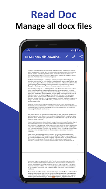 Screenshots Document Viewer: Trình đọc file Word, Excel, PDF, thuyết trình