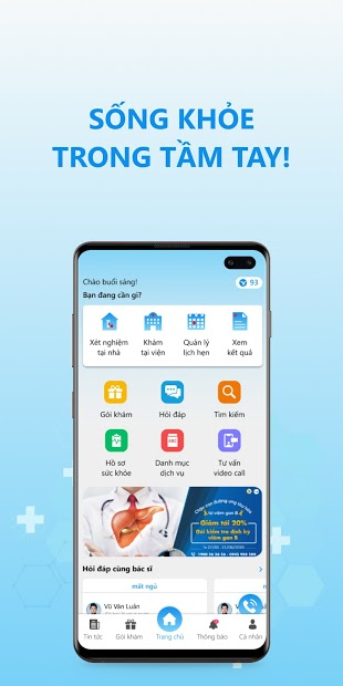 Screenshots iCNM - Bệnh Viện Đa Khoa Di Động: Khám bệnh online