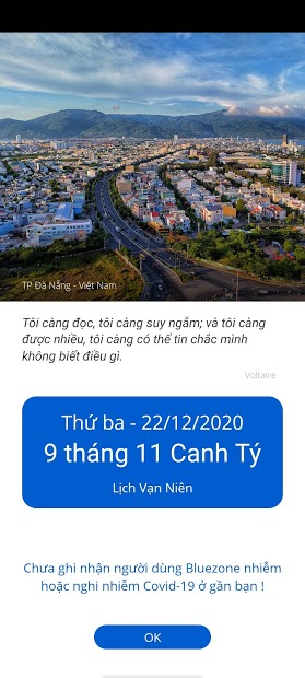 Screenshots Tải Bluezone - Phát hiện tiếp xúc người nhiễm Covid-19