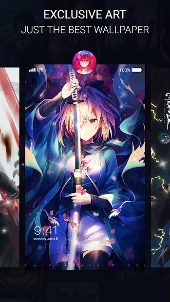 Screenshots Anime Wallpaper Sekai - Hình nền hoạt hình Nhật Bản dành cho điện thoại