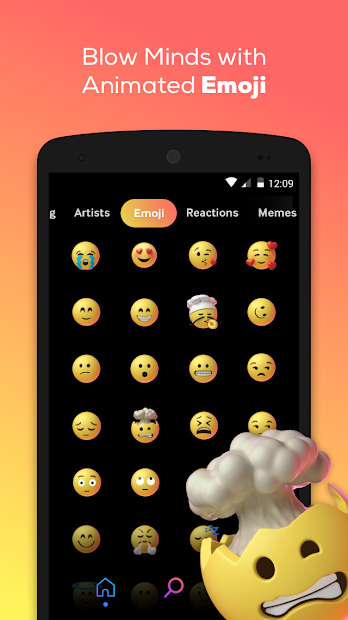 Screenshots GIPHY - Animated GIFs Search Engine- Tạo hình Giphy trên điện thoại