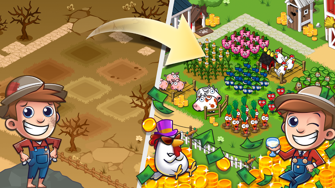 Screenshots Idle Farming Empire - Đế chế nông trại