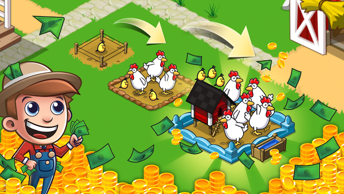 Screenshots Idle Farming Empire - Đế chế nông trại