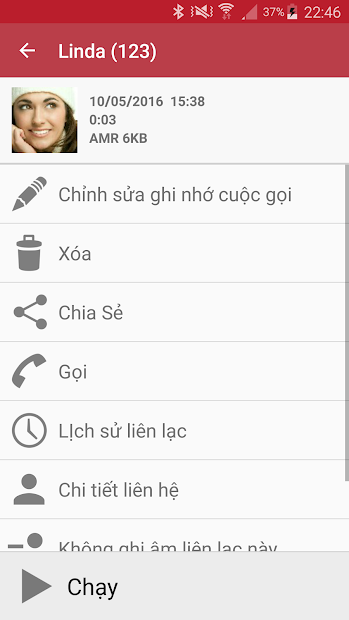 Screenshots Automatic Call Recorder - Tự động ghi âm cuộc gọi không giới hạn