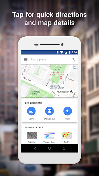 Screenshots Google Maps Go: Bản đồ, tìm đường cho máy cấu hình yếu