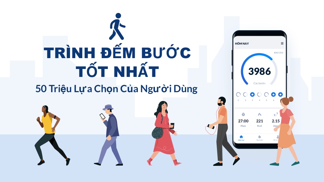 Screenshots Trình theo dõi bước - Đo bước chân Miễn phí